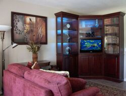 Custom Corner Cabinets Living Room
