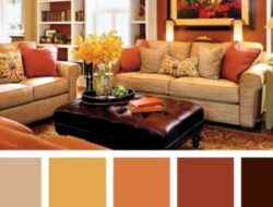 Warm Color Living Room Pictures