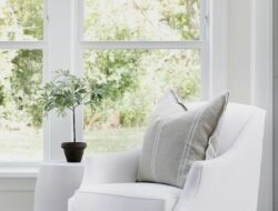 Contemporary White Living Room Chairs