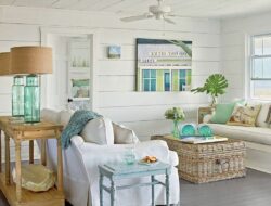 Beach Cottage Living Room Decor