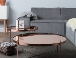 Copper Side Tables For Living Room