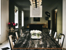 Black Marble Living Room Tables
