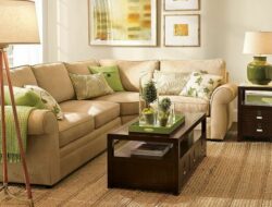 Green And Brown Living Room Accessories