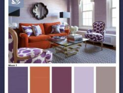 Eggplant Color Scheme Living Room
