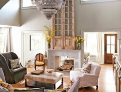 Rustic Luxe Living Room