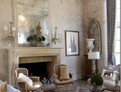 French Country Living Room Design