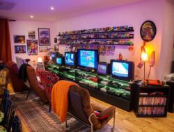 Retro Game Living Room