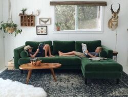 Green Sofa Living Room Pinterest