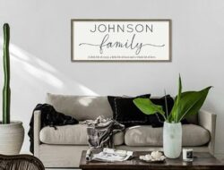 Large Living Room Signs