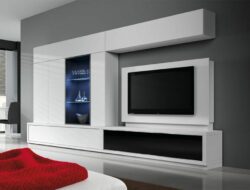 Modern Living Room Cabinet Design