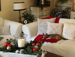 Living Room Table Christmas Decor Ideas