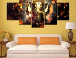 Ganesh Painting For Living Room