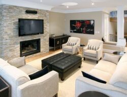 Living Room Design Ideas With Fireplace And Tv