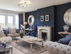 Navy Blue Living Room Inspiration