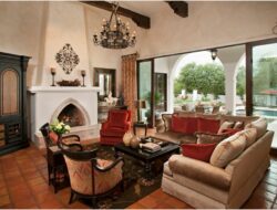 Mediterranean Furniture Style Living Room