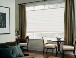 Living Room Window Treatments With Blinds