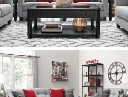 Red Accent Pieces For Living Room