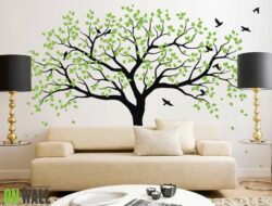 Tree Living Room Wall Stickers