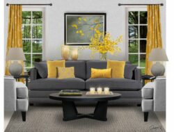 Yellow And Gray Living Room Furniture