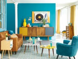 Retro Style Living Room Ideas