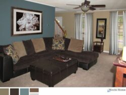 Teal And Brown Living Room Pictures