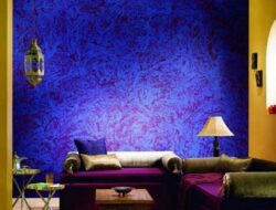 Latest Wall Paint Texture Designs For Living Room