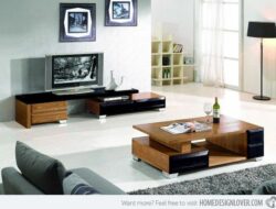 Modern Wooden Center Table For Living Room