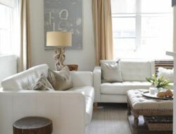 Living Room Ideas With White Leather Couches