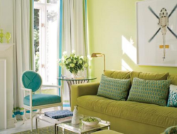 Light Green Wall Color Living Room
