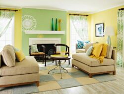 Yellow And Green Living Room Designs