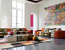 Multi Color Living Room Furniture