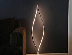 Brightech Twist Modern Led Living Room Floor Lamp