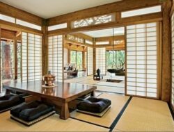 Traditional Japanese House Living Room