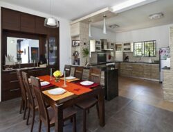 Small Open Kitchen With Living Room Designs In India