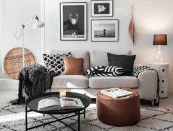 Scandinavian Living Room Carpet