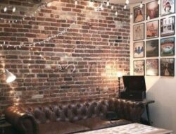 Diy Brick Wall In Living Room