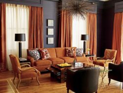 Rust Colored Living Room Furniture