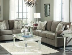 Gilman Charcoal Living Room Set