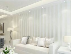 Striped Wallpaper Ideas For Living Room