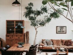 Minimalist Rustic Living Room