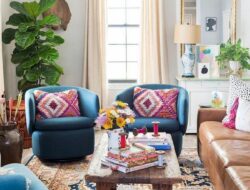 Eclectic Small Living Room Design