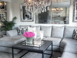 Modern Glam Living Room Furniture