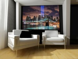 New York Themed Living Room