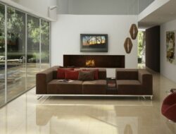 Light Brown Tiles For Living Room