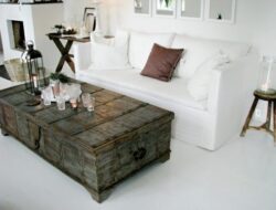 Living Room Trunk Coffee Table
