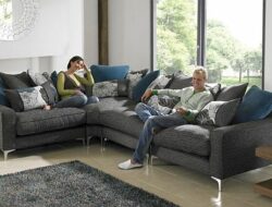 Grey L Shaped Couch Living Room