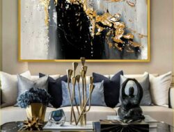Modern Oil Painting For Living Room