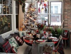 Simple Christmas Living Room