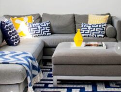 Blue And Yellow Living Room Accessories