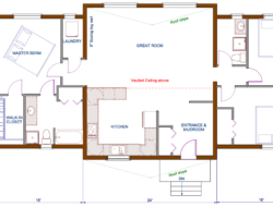 Open Kitchen Living Room And Dining Room Floor Plan